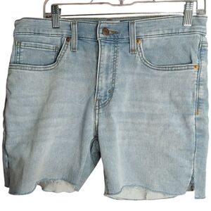 Light Blue  Men Denim Shorts